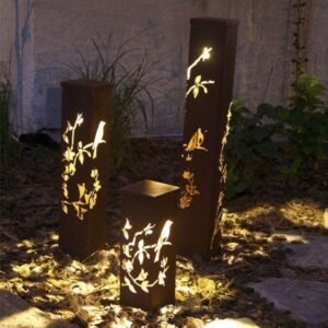 Corten Steel LED Light Box Wholesale
