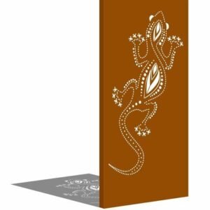 Custom Laser Cut Corten Steel Screen