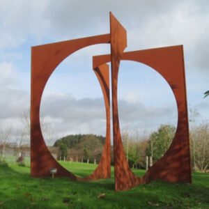 Corten steel sculptures Garden Art