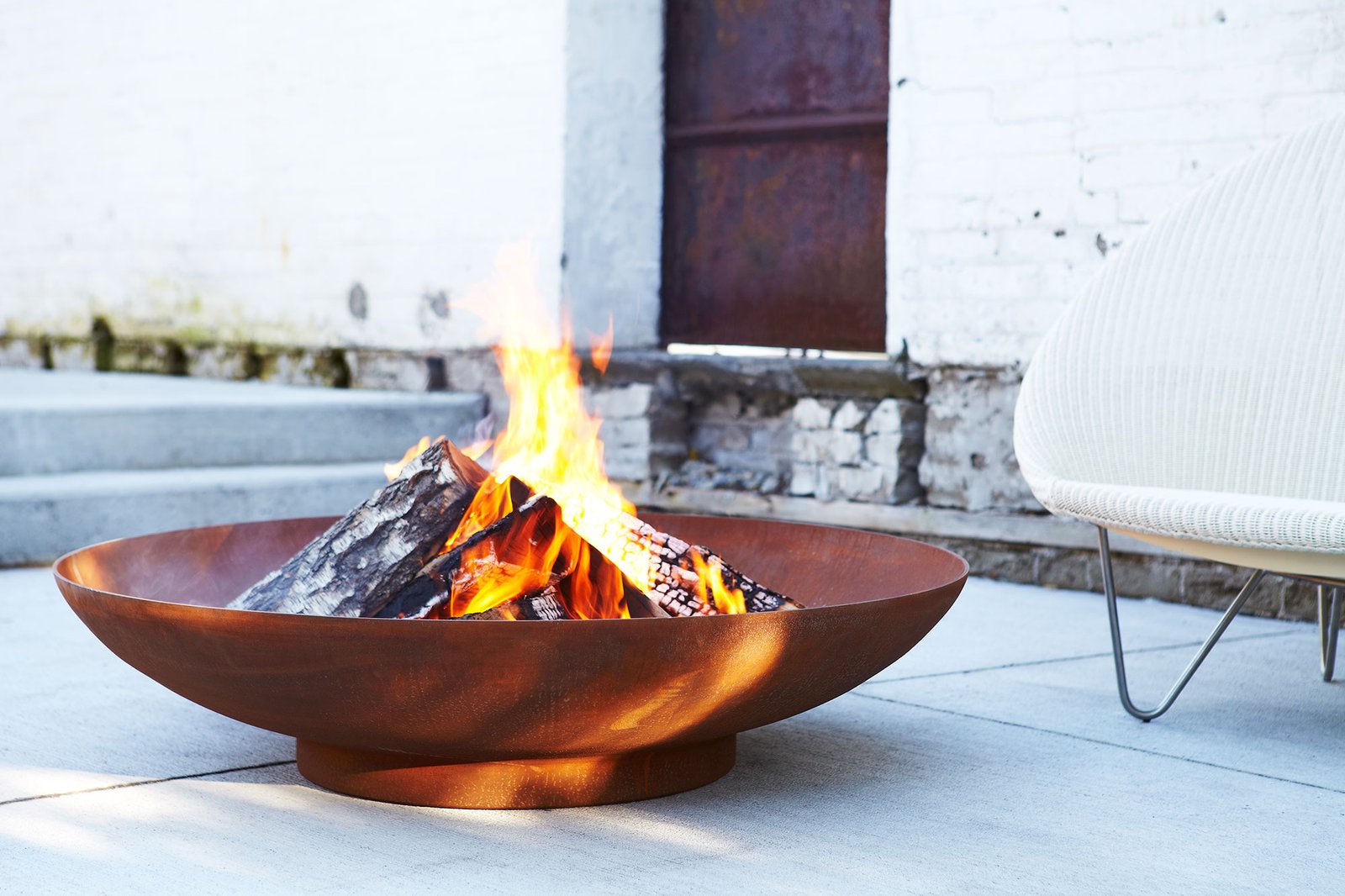 Corten Steel Fire Pit