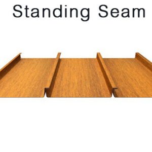 Corten steel siding for building outdoor decorative panel