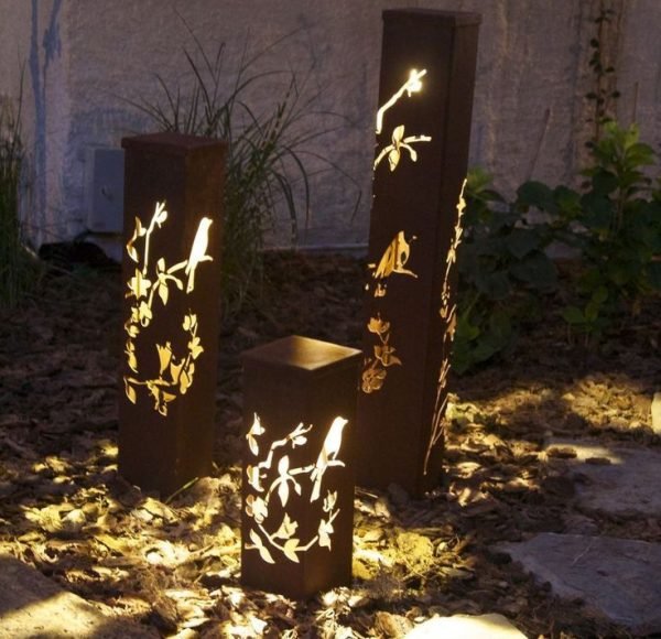 Corten Steel LED Light Box Wholesale