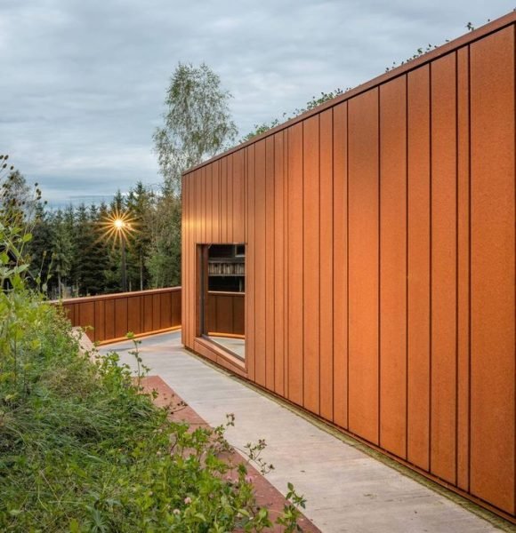 Corten Steel Cladding Panels